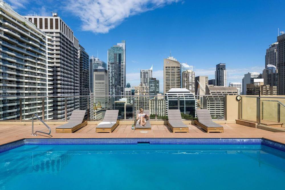 Studio With Balcony At College St Sydney Esterno foto